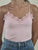 Body donna spalla stretta in pizzo elasticizzato effetto second skin.