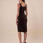 Abito Donna tubino elegante con applicazione. AB000760 NERO ARTIGLI 