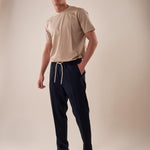 Pantalone slim fit modello pantalaccio. OC1S2S5P08 BLU OVER-D 