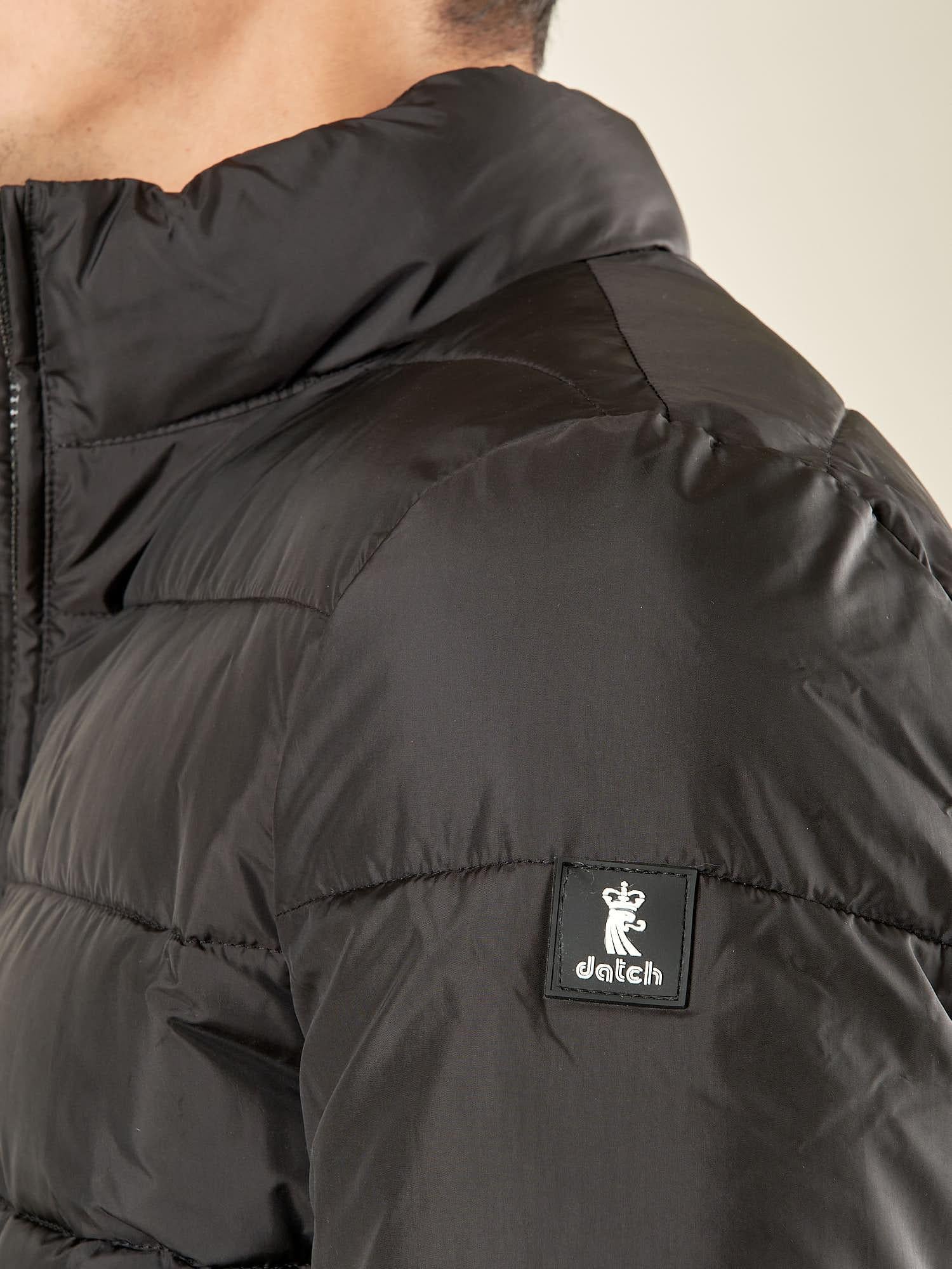 Giubbino Uomo Trapuntato. Protezione, Stile e Comfort per lInverno. DM8581 NERO DATCH 