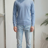 Maglia Uomo 100% Cotone a Manica Lunga  Comfort Naturale e Stile Versatile CON3700900 ZUCCHERO CONSENSO 