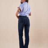 Jeans Donna a zampa elasticizzato 5 tasche. DE002353 DENIM ARTIGLI 