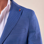 Abito classico in tessuto rigato sartoriale uomo. GIU-ABS80 DENIM MULISH 