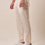 Pantalone chino slim fit con risvolto uomo. OC1S2S5P11 BURRO OVER-D Uomo 