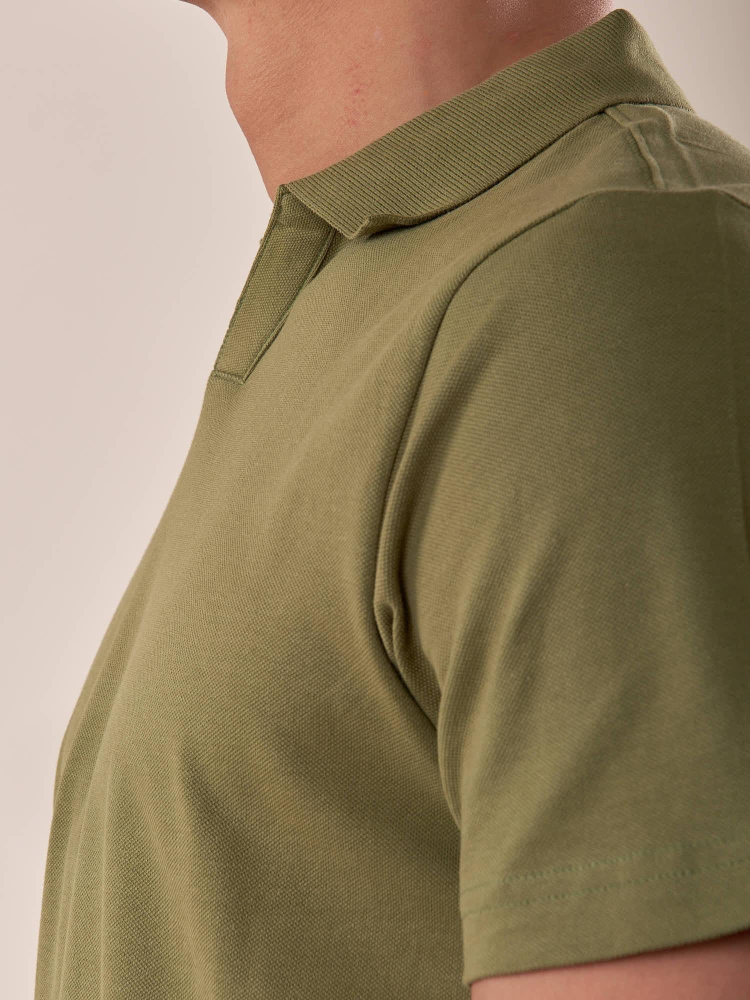 Polo manica corta collo derby piquet stretch uomo. CON2804425 CACTUS CONSENSO 