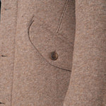 Giaccone da Uomo in Tessuto Scuba  Parka con Cappuccio, Stile Tecnico e Comfort Termico OC1F2W5J35 BEIGE OVER-D 