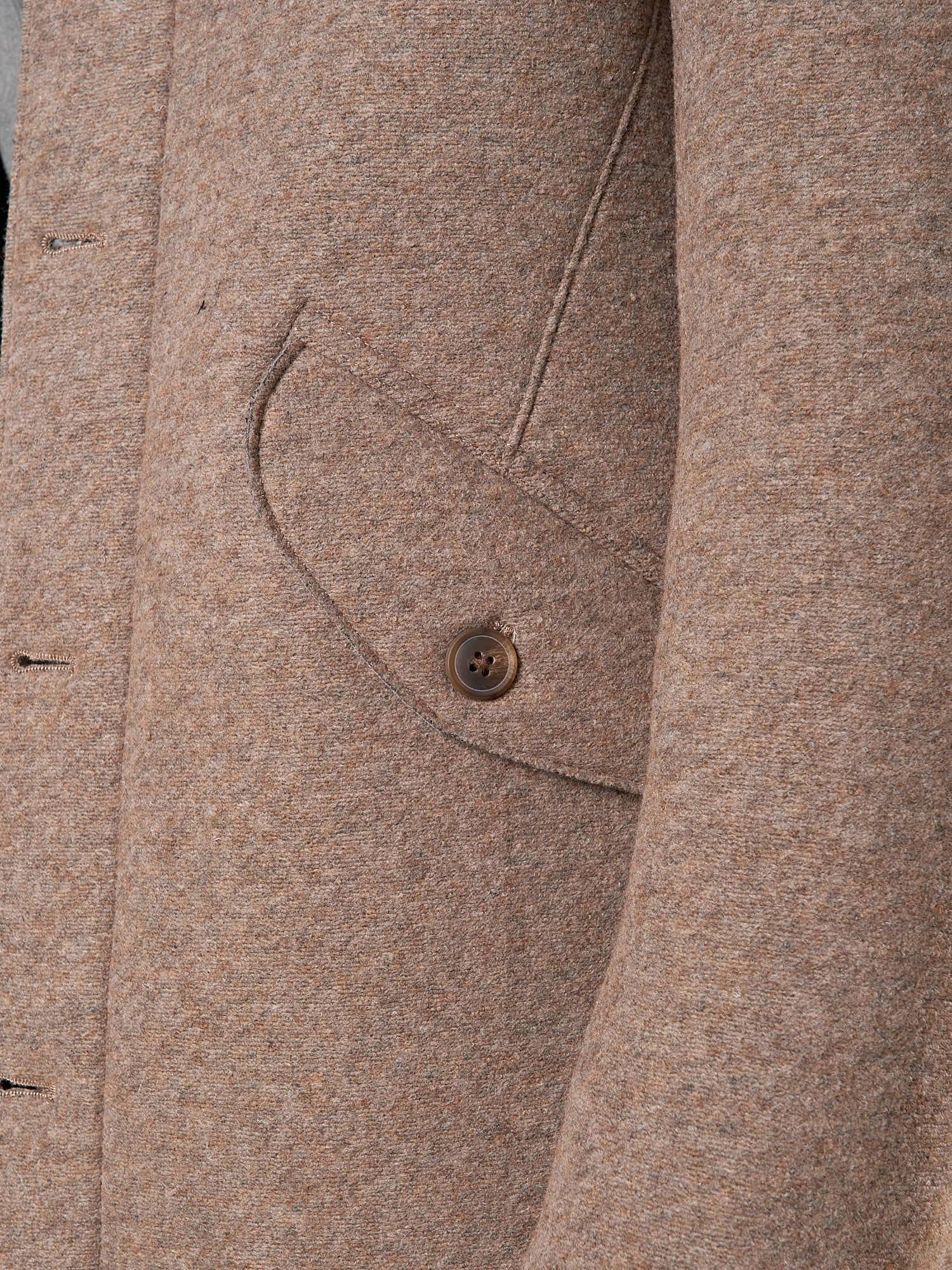 Giaccone da Uomo in Tessuto Scuba  Parka con Cappuccio, Stile Tecnico e Comfort Termico OC1F2W5J35 BEIGE OVER-D 