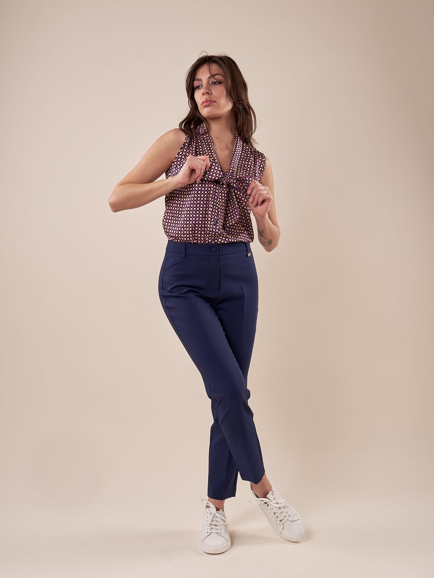 Pantalone sigaretta donna. PA000858 TAMPONE ARTIGLI 