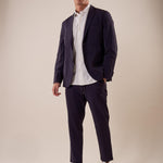 Giacca tessuto tecnico stretch no stiro uomo. GAE1596H BLU HAMAKI-HO Uomo 