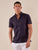 Camicia da uomo manica corta in misto lino.