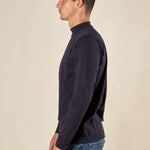 Lupetto Uomo Manica Lunga in Caldo Cotone elasticizzato ComfortTermico e stile essenziale. TI283H BLU HAMAKI-HO 