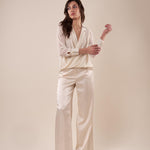 Camicia manica lunga scollo profondo. BL000954 BURRO ARTIGLI 