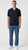 Polo Uomo 100% Cotone a Manica Corta con Mezza Zip  Stile Moderno e Comfort Naturale ME3211H BLU HAMAKI-HO Uomo