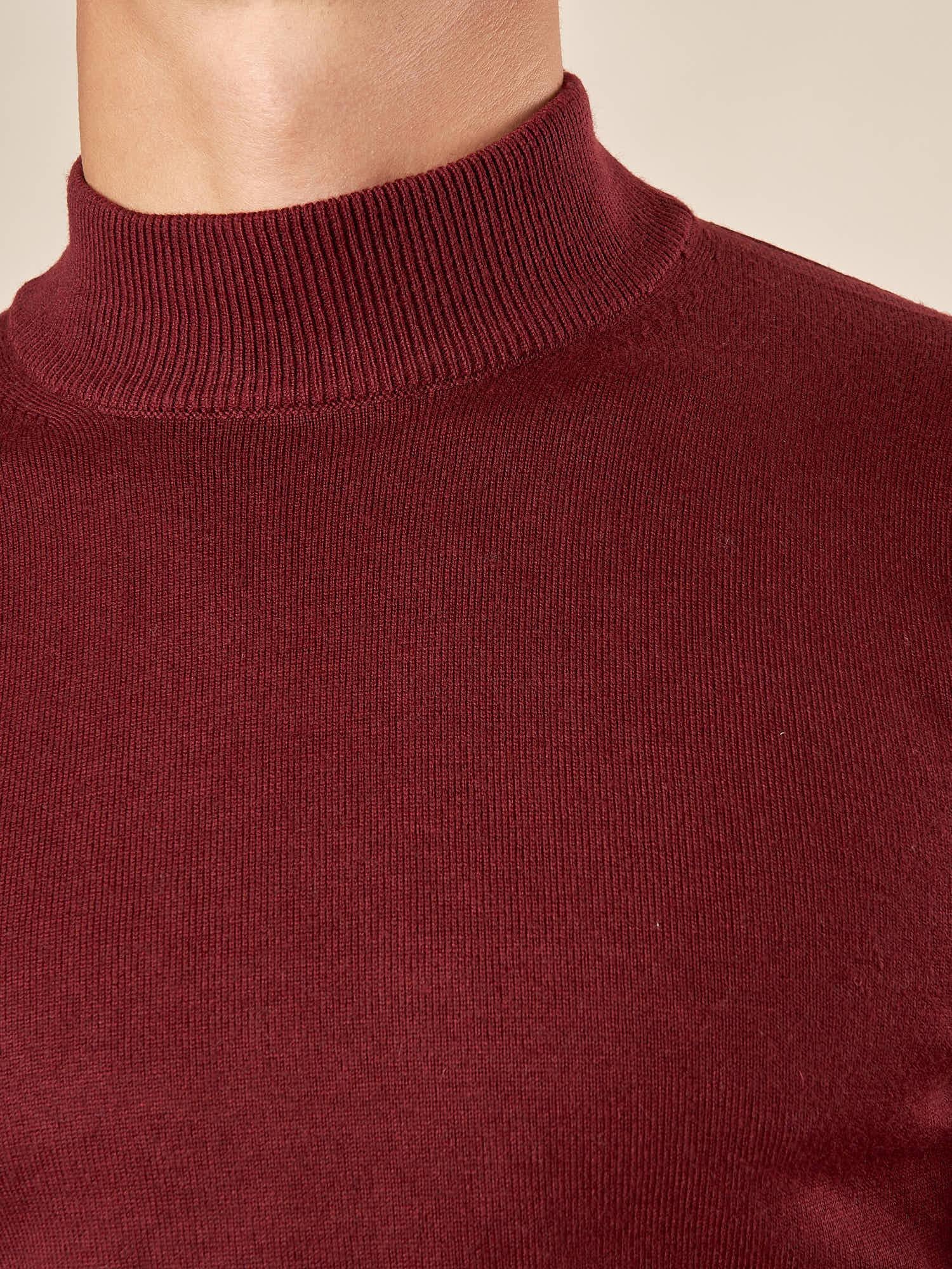 Lupetto Uomo in Misto Lana. Calore naturale e stile essenziale per linverno CON/3013900 BAROLO CONSENSO 