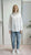 Camicia Donna in Cotone Manica Lunga Over Fit con Applicazione di Pietre R49/102958 BIANCO EXTASY Donna