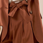 Gilet Donna in Misto Viscosa  Eleganza Versatile per Ogni Stagione GL001804 CUOIO ARTIGLI 