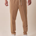 Pantalone slim fit modello pantalaccio. OC1S2S5P08 CAMMELLO OVER-D 