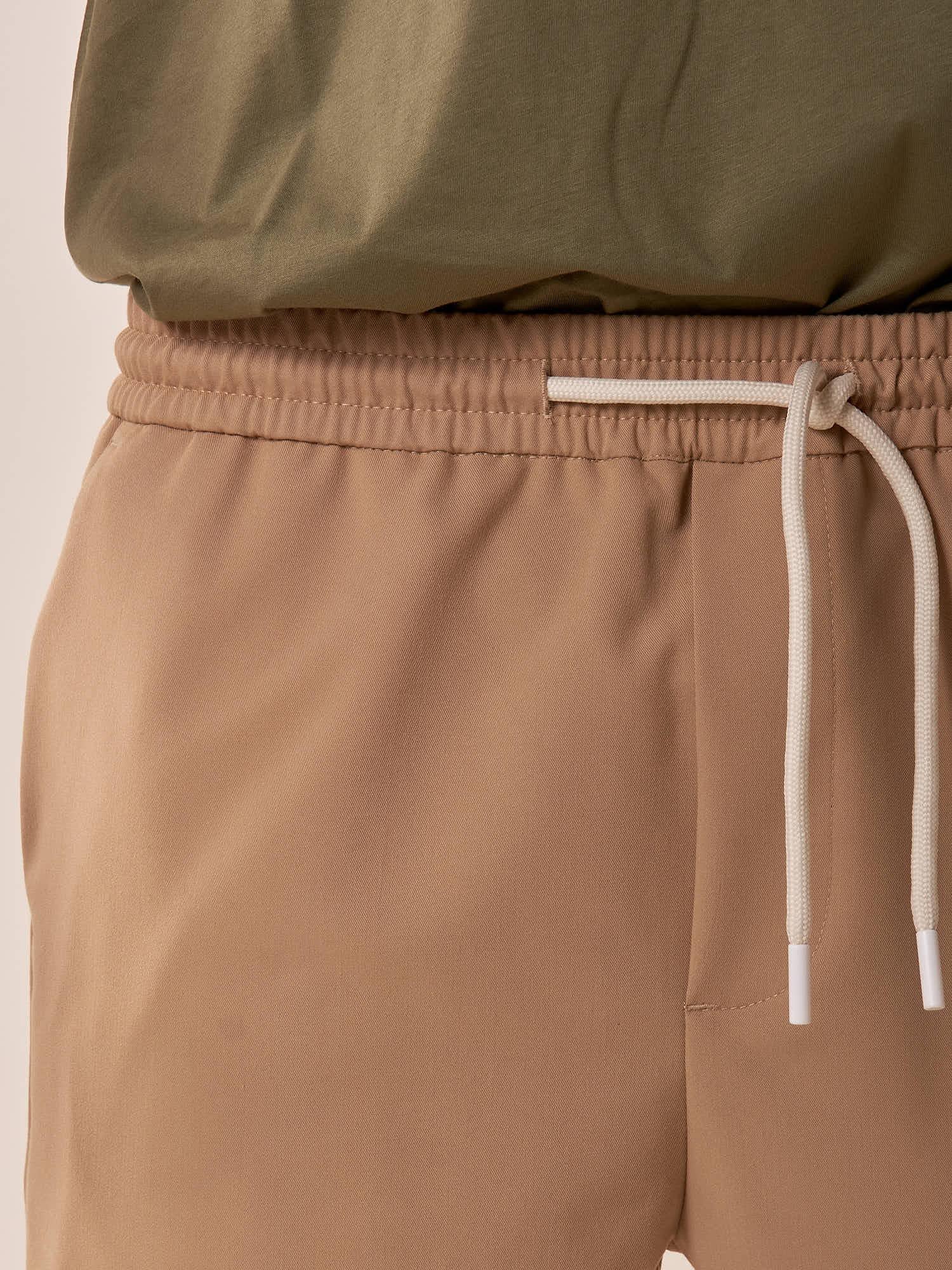 Pantalone slim fit modello pantalaccio. OC1S2S5P08 CAMMELLO OVER-D 