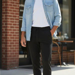 Pantalone Uomo Modello Pantalaccio Slim Fit con Laccetto OC1S2S6P08 NERO OVER-D 