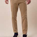 Pantalone modello chino tessuto raso satin tasca all'americana uomo. CON2517425 SAFARI CONSENSO 