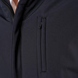 Giubbino Uomo con Cappuccio Antivento Tasca con Zip. GBI1616H BLU HAMAKI-HO 