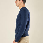 Maglia Uomo in Misto Cashmere a Trecce. Eleganza e Comfort per Ogni Occasione. CON4209225 PRUSSIA CONSENSO 