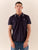 Polo Uomo manica corta in cotone piquet con ricamo. P626122 BLU Henry Cotton's Uomo