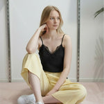 Pantalone Donna Modello Gonna-Pantalone con Tasca allAmericana e Due Pences PG126G GIALLO EXTASY 