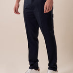Pantalone chino slim fit con risvolto uomo. OC1S2S5P11 BLU OVER-D 