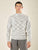 Maglia Uomo Manica Lunga Fantasia in Ciniglia con Girocollo Alto. Comfort e Stile Invernale.