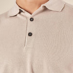 Polo uomo manica lunga in misto viscosa Eleganza casual e comfort naturale. CON/3020900 PANAMA CONFAB 