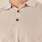 Polo uomo manica lunga in misto viscosa Eleganza casual e comfort naturale. CON/3020900 PANAMA CONFAB 