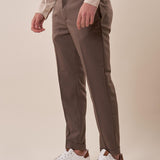 Pantalone tasca america elasticizzato con risvolto uomo. BK25002 TORTORA BLACKSUNDAY Uomo 