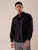 Camicia Manica lunga cotone elasticizzato modello alla coreana uomo.