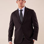 Abito classico sartoriale tasca a toppe uomo HAITI NERO MULISH 