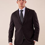 Abito classico sartoriale tasca a toppe uomo HAITI NERO MULISH 