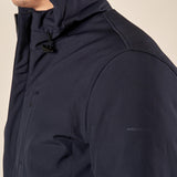 Giubbino Uomo con Cappuccio Antivento Tasca con Zip. GBI1616H BLU HAMAKI-HO 
