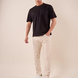 Pantalone 5 tasche cotone bull uomo. OE1S2S5P11 GREIGE OVER-D Uomo 