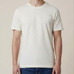 T-Shirt Uomo a Manica Corta in Tessuto Tecnico Traspirante M49930 OFF WHITE SUPERIOR VINTAGE Uomo 