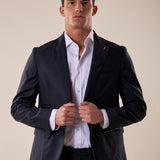 Giacca uomo due bottoni regular fit asca con pattine. OE1S2S5G12 BLU OVER-D 