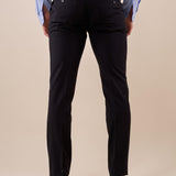 Pantalone da Uomo classico slim fit tasche all'americana. TM/NAP/D/7PANT BLU ITALIAN FORMAT 