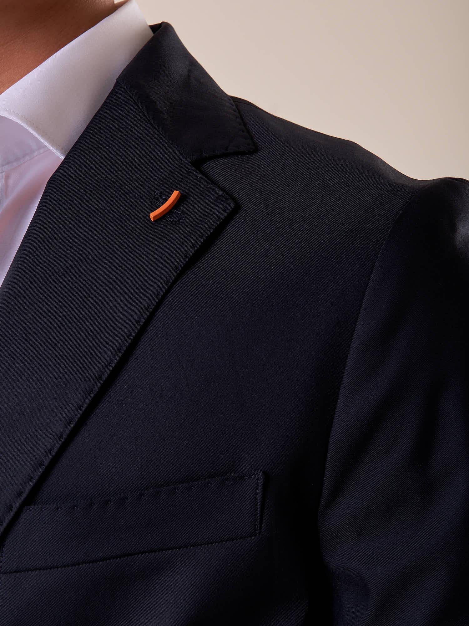 Giacca uomo due bottoni regular fit asca con pattine. OE1S2S5G12 BLU OVER-D Uomo 