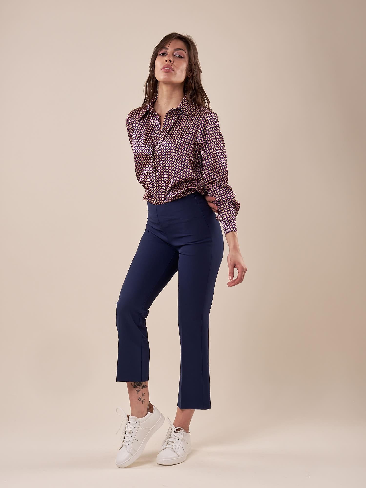 Pantalone zampetta donna. PA002098 TAMPONE ARTIGLI 