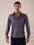 Camicia manica lunga micro piquet uomo. OC1S2S5C35 BLU OVER-D Uomo