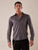 Camicia manica lunga micro piquet uomo. OC1S2S5C35 NERO OVER-D Uomo