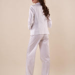 Giacca Donna raso di cotone manica 3/4. ROMI/4009 BIANCO ROMIHO 