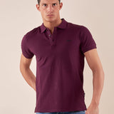 Polo manica corta cotone elasticizzato. DM1881 GELSO DATCH 