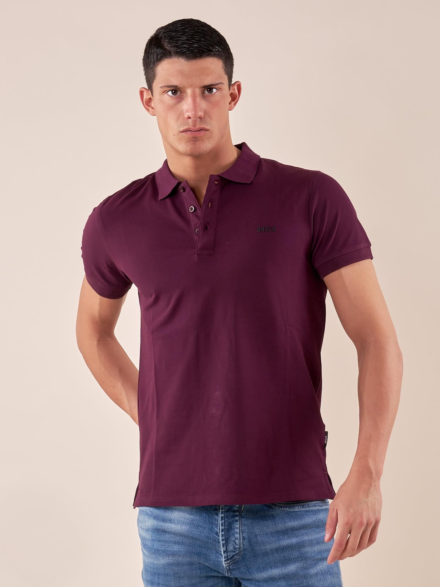 Polo manica corta cotone elasticizzato. DM1881 GELSO DATCH 