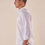 Camicia Uomo Manica Lunga 100% cotone. M48643 BIANCO SUPERIOR VINTAGE Uomo 