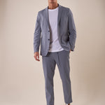 Giacca tessuto tecnico stretch no stiro uomo. GAE1596H AVION HAMAKI-HO 